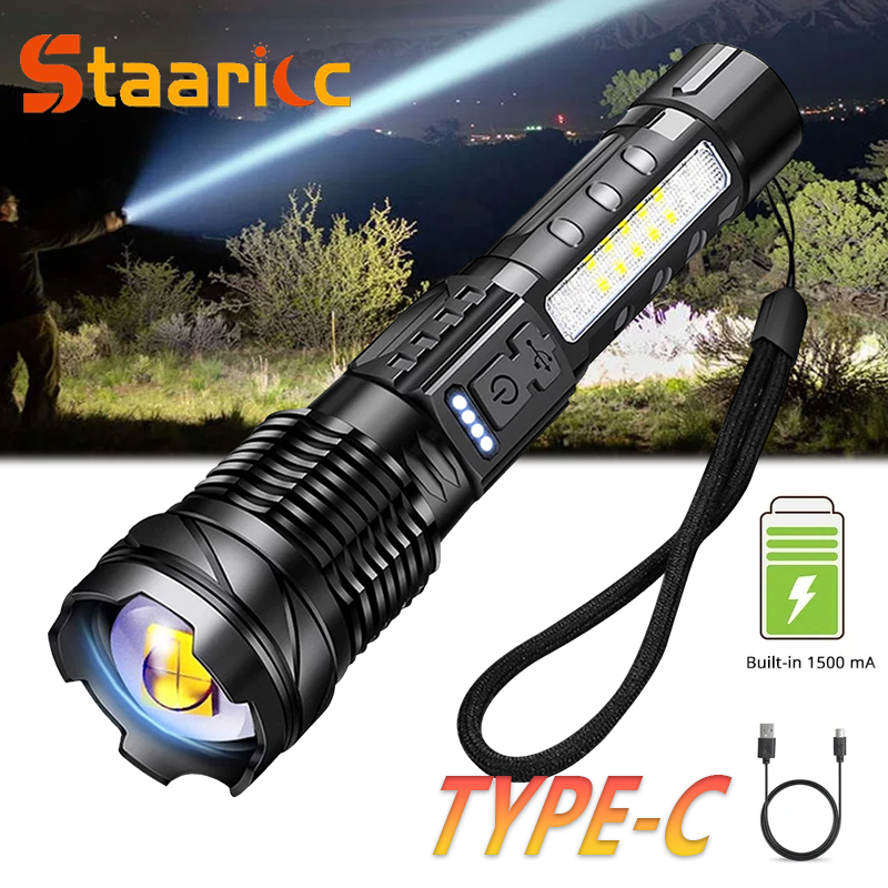 Fishing Light - Powerful XHP50 LED Flashlight Waterproof 18650