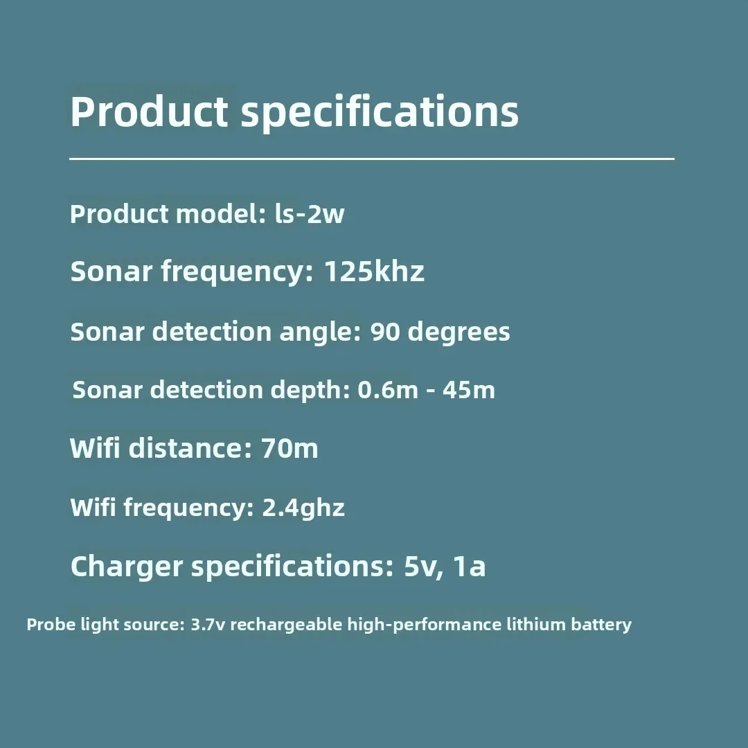 Smart sonar fish detector, lig - Fishing Light review and price
