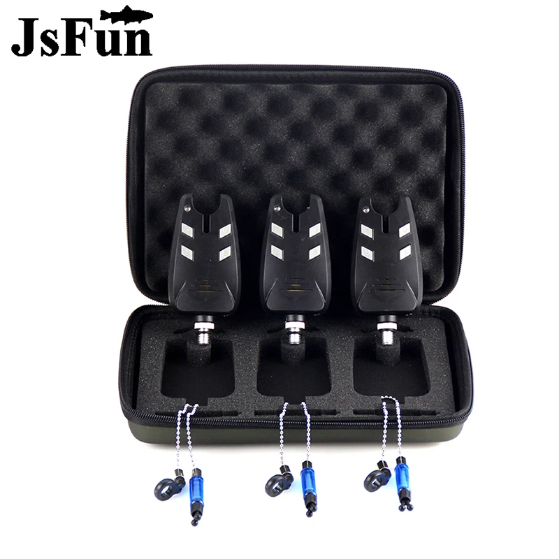 JSFUN 3PCS Carp Fishing Alarm  - Bite Indicator review and price