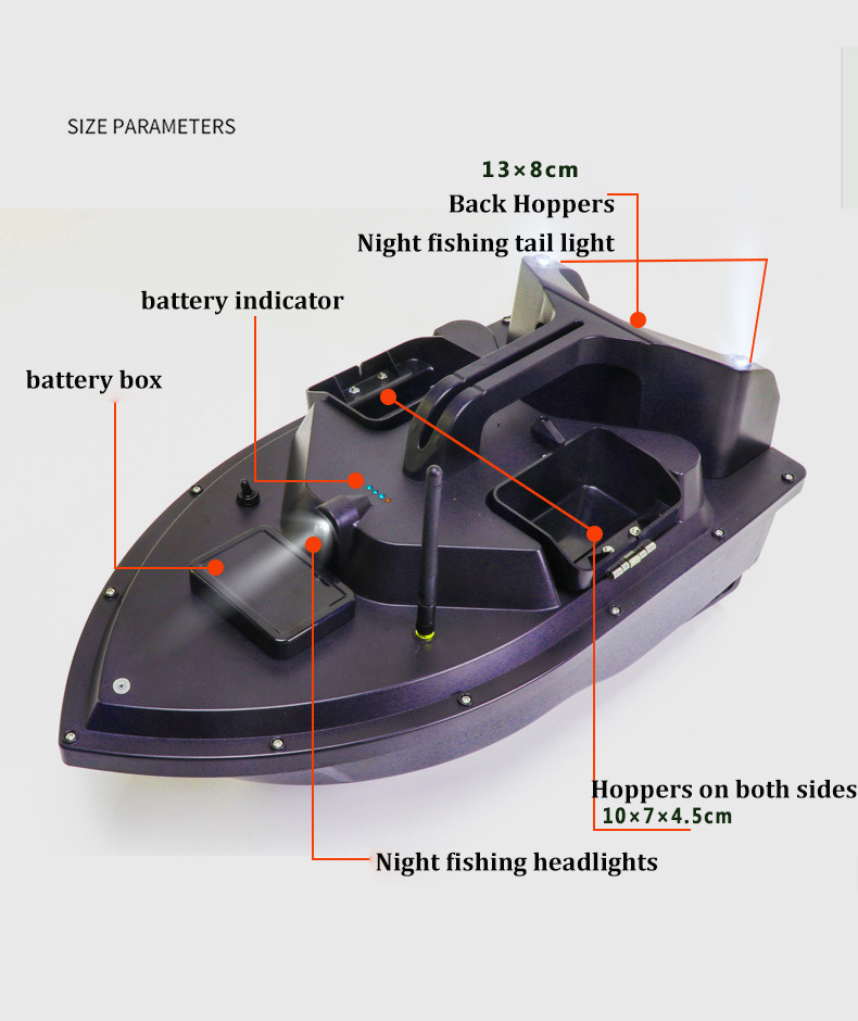 GPS RC Bait Boat fish finder B - Fish Finder Gps review and price
