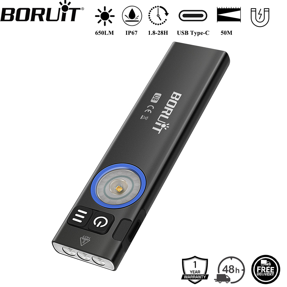 BORUiT U8 650LM EDC LED Flashl - Fishing Light review and price