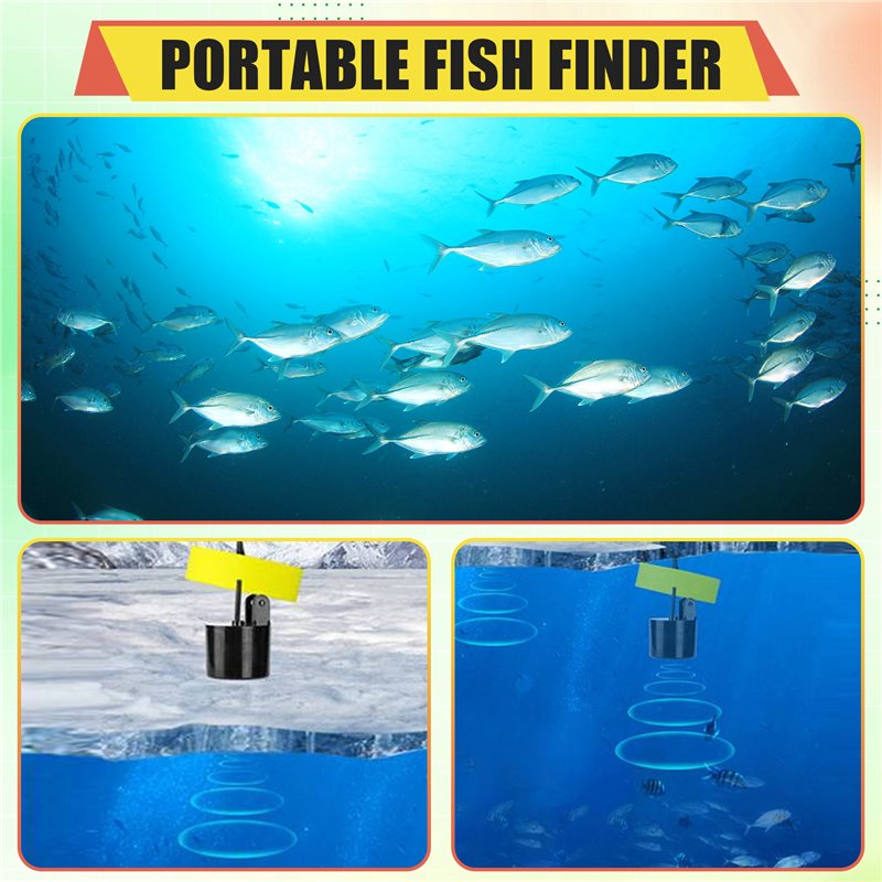 ABKV-Portable Fish Finder Wate - Fishing Depth Finder review and price