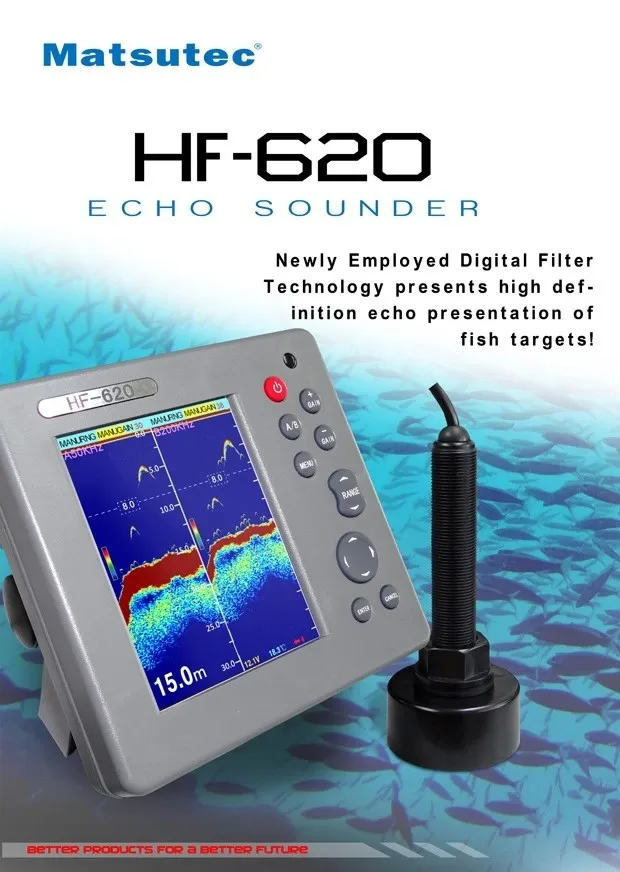 Matsutec HF-620 MARINE COLOR E - Fish Finder Charger review and price