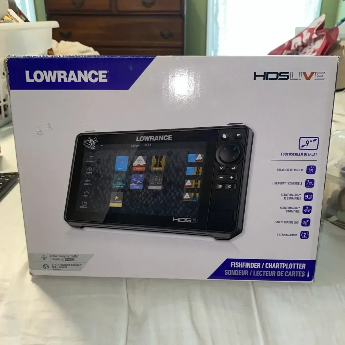 BRAND NEW Lowrance HDS PRO 12  - Fish Finder Transducer review and price