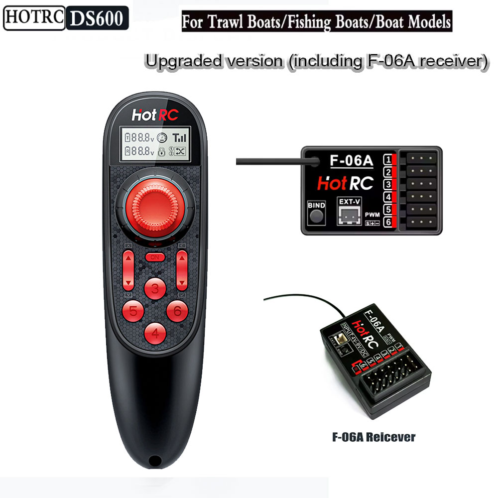 HOTRC DS600 Wireless Remote Co - Fish Finder Battery review and price
