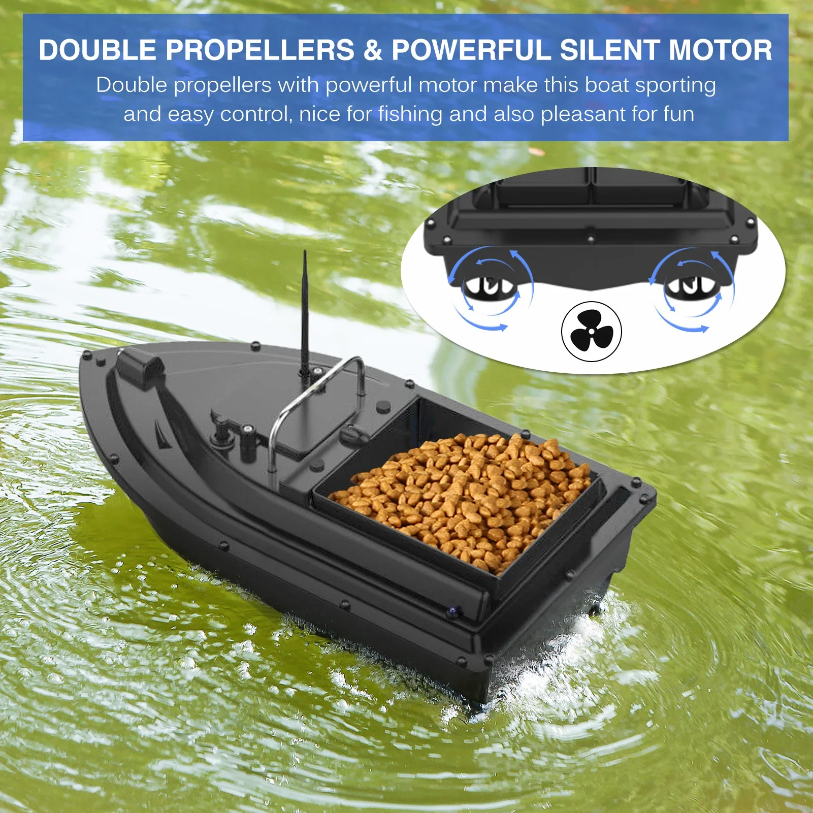 D16E GPS 12000mAh Fishing Bait - Fishing Gps review and price