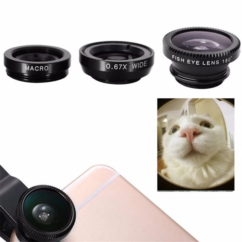 3 In 1 Fisheye Phone Lens 0.67 - Fishing Camera review and price