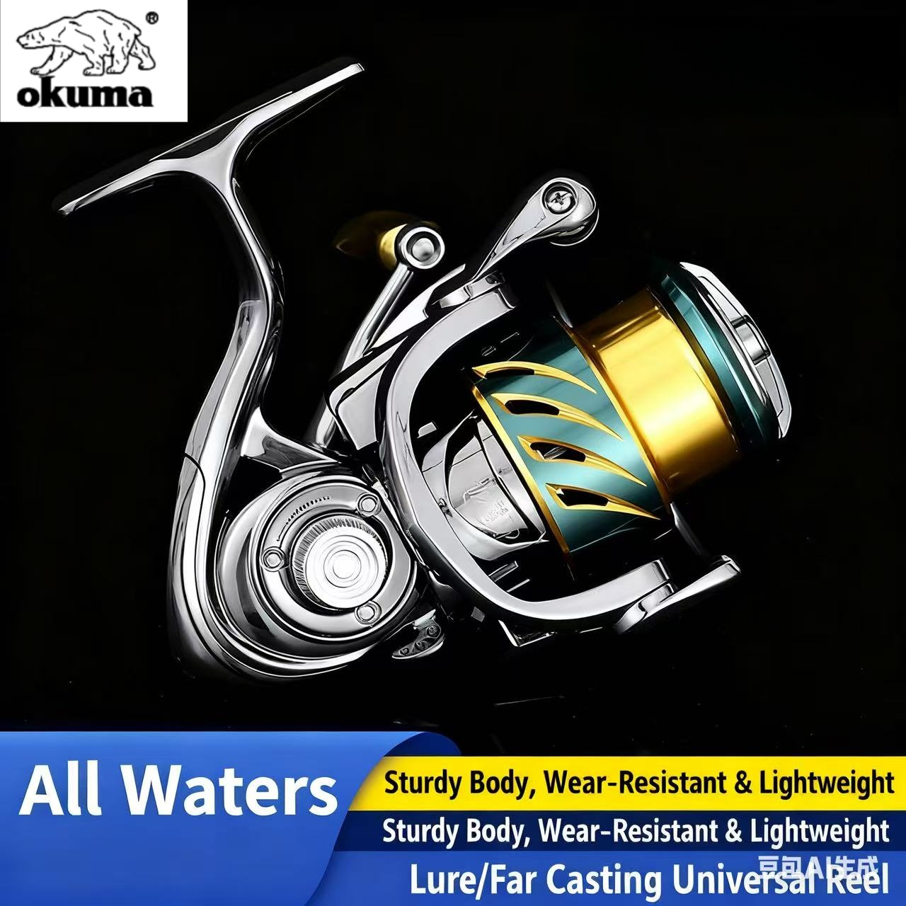 Okuma Fishing Tackle Spinning  - Abu Garcia Reel Max review and price
