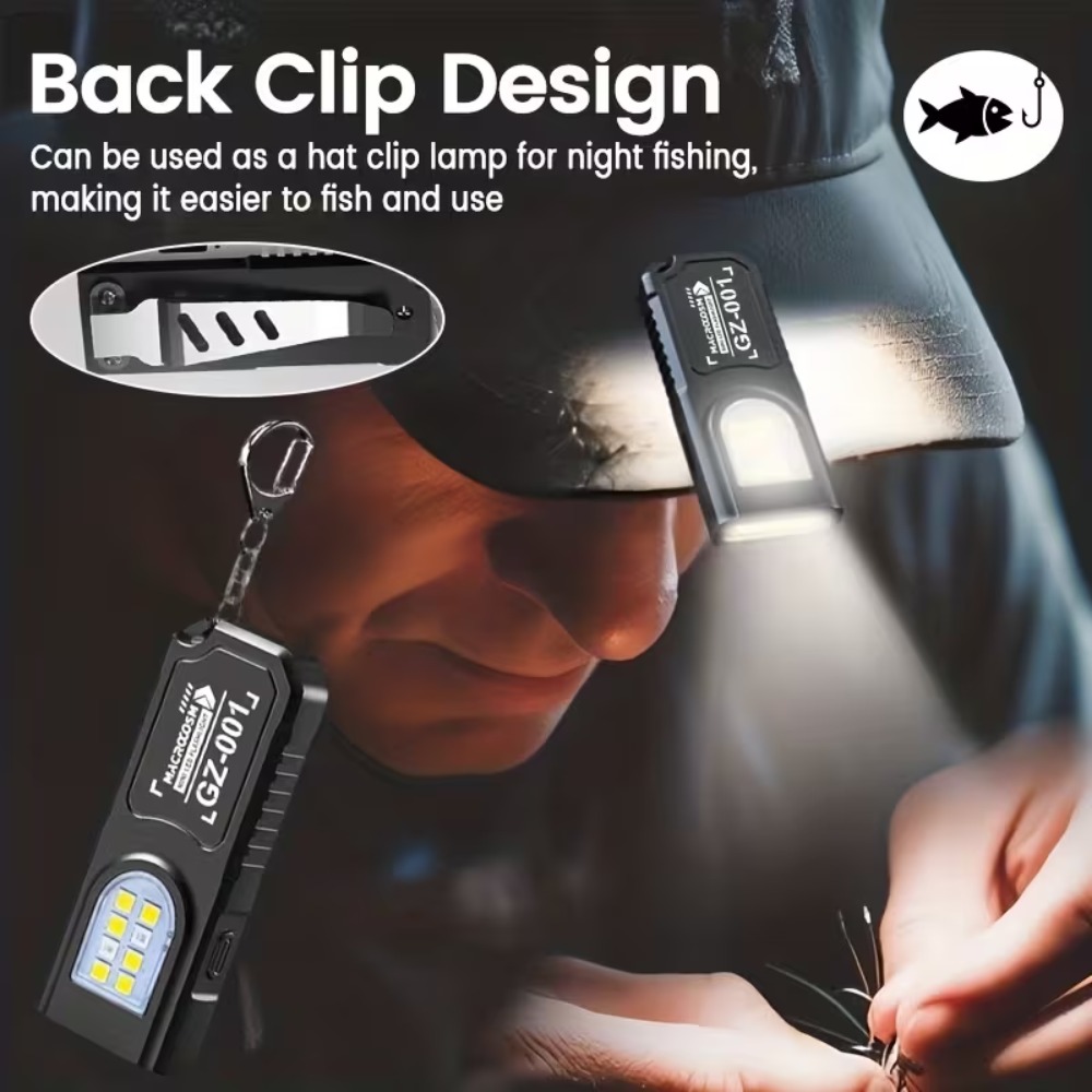 Mini COB LED Keychain Flashlig - Fishing Light review and price